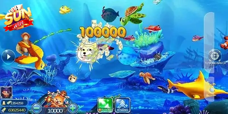 Bắn cá SUNWIN có mức thưởng hấp dẫn Bắn cá SUNWIN có mức thưởng hấp dẫn