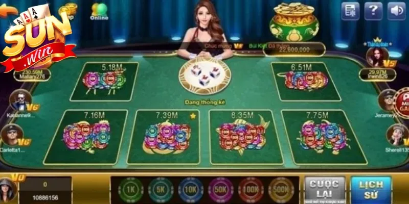 Dễ dàng điều chỉnh mức cược khi tham gia tại cổng game