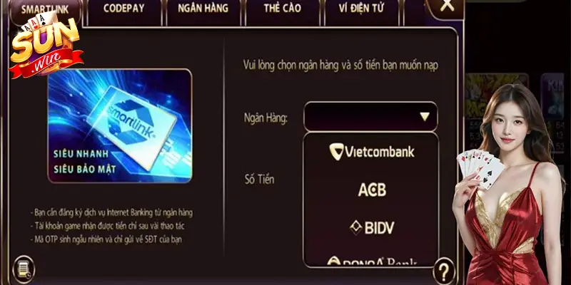 Hướng dẫn nạp tiền SUNWIN qua Codepay Hướng dẫn nạp tiền SUNWIN qua Codepay
