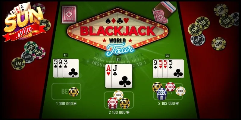 Luật chơi Blackjack SUNWIN cơ bản cho người mới bắt đầu