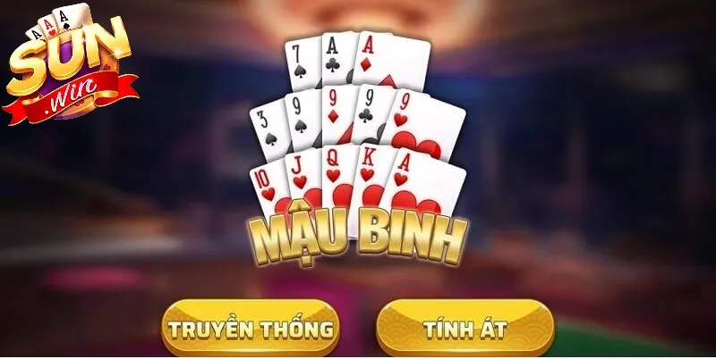 Mậu Binh SUNWIN : Luật chơi dễ hiểu, đa dạng mức cược