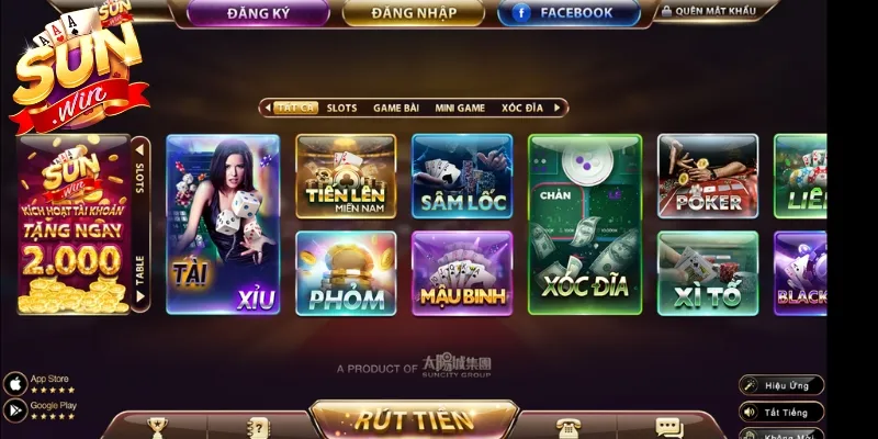 SUN WIN là cổng game đổi thưởng ấn tượng có số lượt truy cập mỗi ngày khủng