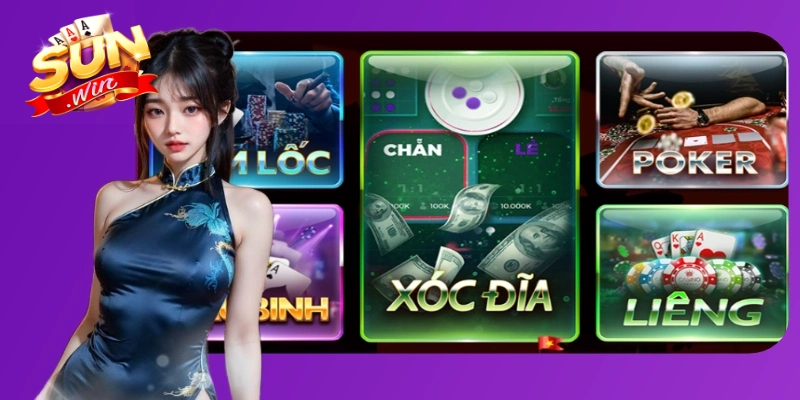 Xóc đĩa đổi thưởng - Trò chơi thu hút game thủ tại SUNWIN