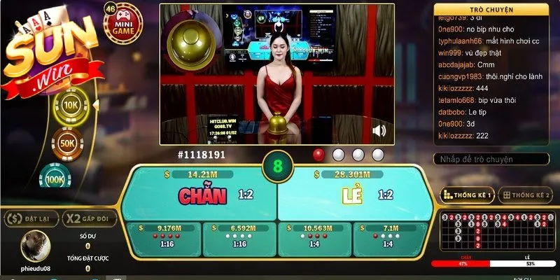 Xóc đĩa livestream SUNWIN nơi các ván chơi được phát trực tiếp